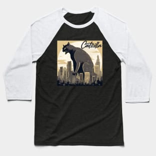 Catzilla Baseball T-Shirt